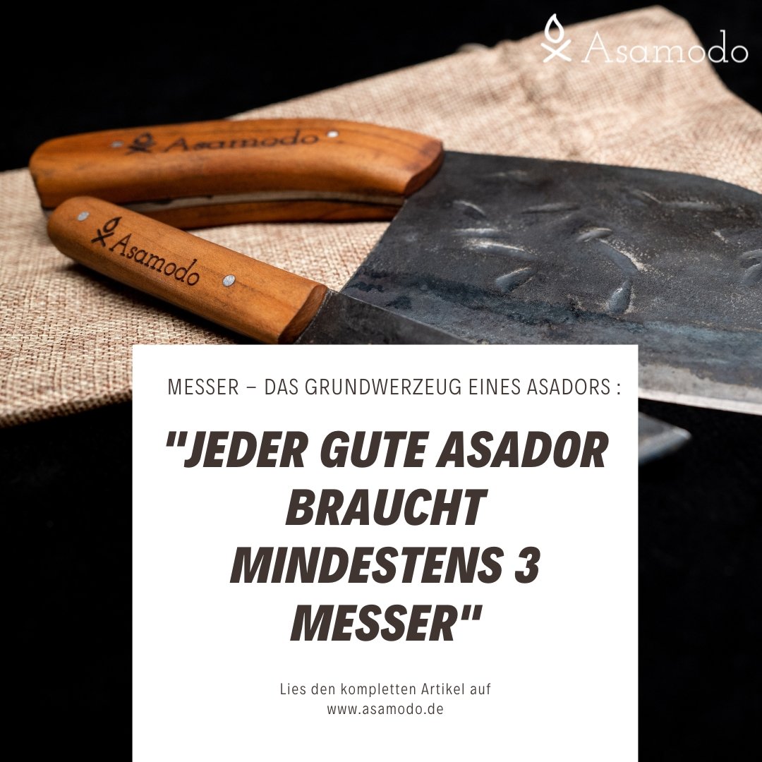 Die Messer - Das Grundwerkzeug eines Asadors! - Asamodo