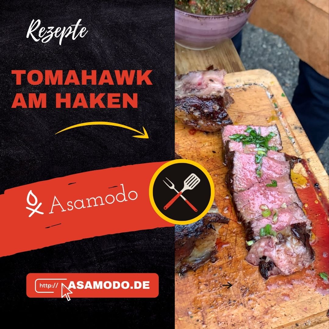 Asado-Rezept 2: Lasst uns ein Tomahawk am Haken grillen! - Asamodo